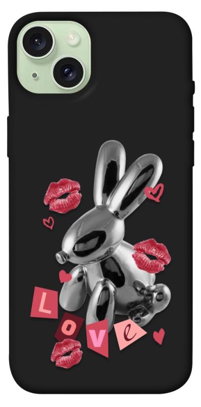 Чехол itsPrint Metal bunny для Apple iPhone 15 Plus (6.7"), любовь, купить оптом с доставкой