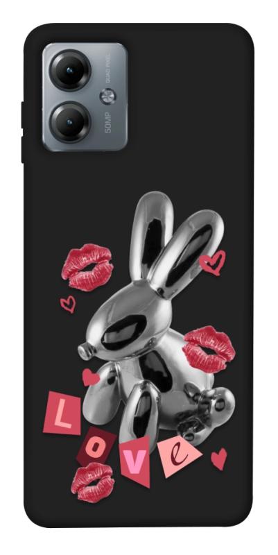 Чехол itsPrint Metal bunny для Motorola Moto G14, любовь, купить оптом с доставкой