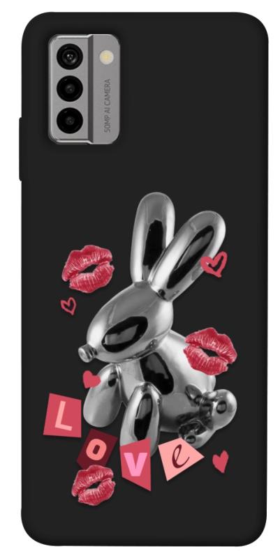 Чехол itsPrint Metal bunny для Nokia G22, любовь, купить оптом с доставкой