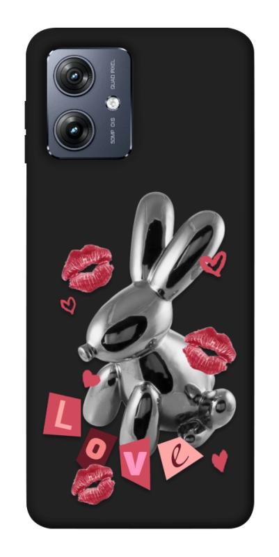 Чехол itsPrint Metal bunny для Motorola Moto G54, любовь, купить оптом с доставкой