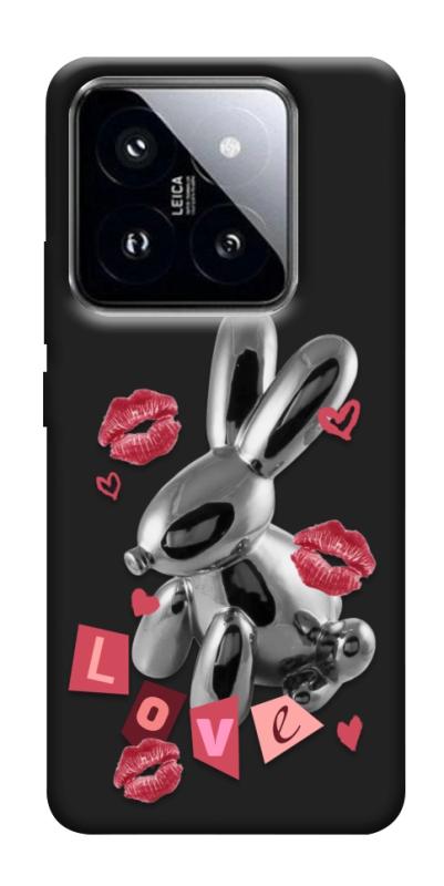 Чохол itsPrint Metal bunny для Xiaomi 14 Pro, кохання, купити оптом з доставкою
