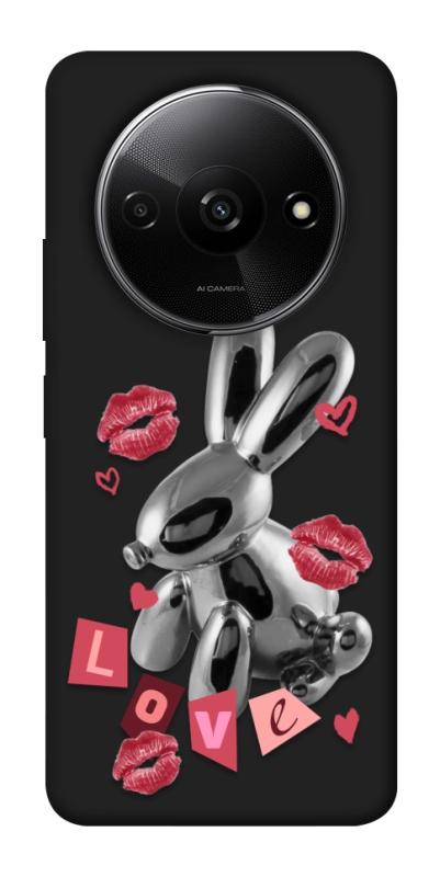 Чехол itsPrint Metal bunny для Xiaomi Redmi A3, любовь, купить оптом с доставкой