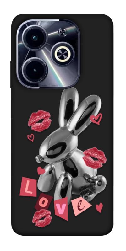 Чехол itsPrint Metal bunny для Infinix Hot 40i, любовь, купить оптом с доставкой