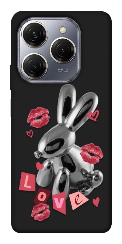 Чехол itsPrint Metal bunny для TECNO Spark 20 Pro, любовь, купить оптом с доставкой