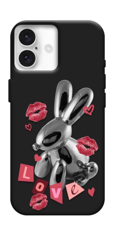 Чехол itsPrint Metal bunny для Apple iPhone 16 Plus (6.7"), любовь, купить оптом с доставкой