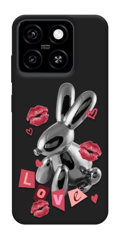 Чехол itsPrint Metal bunny для ZTE Blade A55 4G, любовь, купить оптом с доставкой
