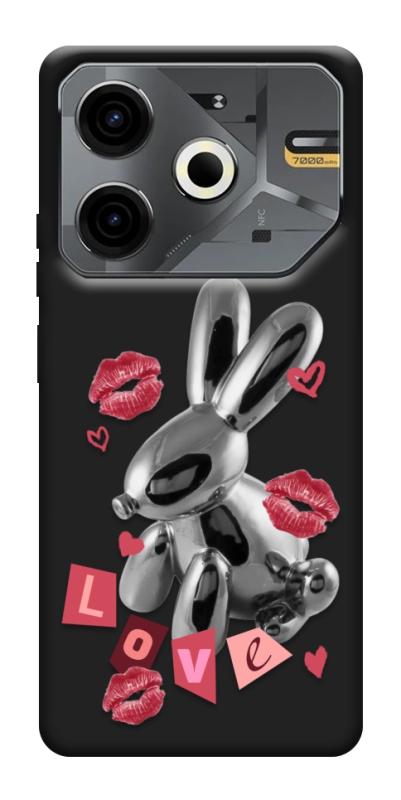 Чехол itsPrint Metal bunny для TECNO Pova 6 Neo (LI6), любовь, купить оптом с доставкой