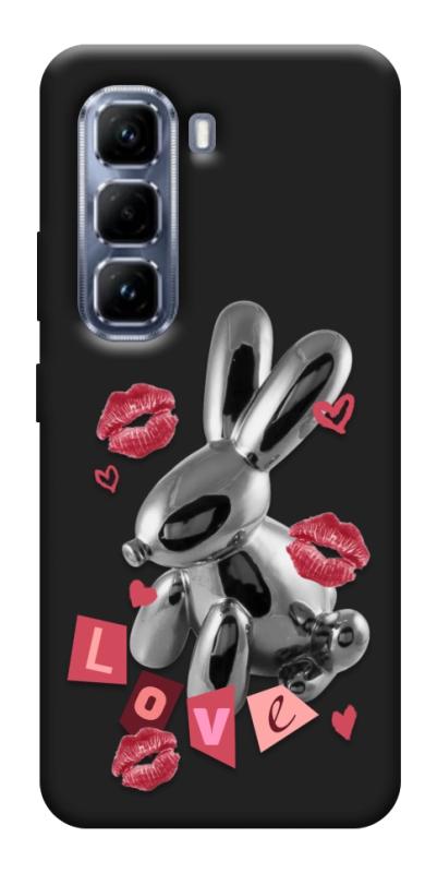 Чехол itsPrint Metal bunny для Infinix Hot 50 Pro, любовь, купить оптом с доставкой