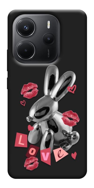 Чехол itsPrint Metal bunny для Xiaomi Redmi Note 14 4G (Europe version), любовь, купить оптом с доставкой