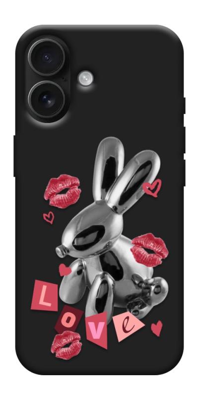 Чехол itsPrint Metal bunny для Apple iPhone 17 (6.3"), любовь, купить оптом с доставкой