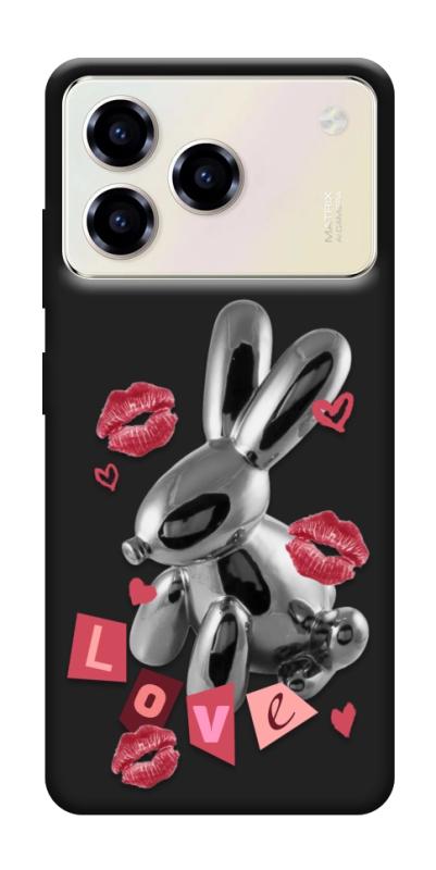 Чехол itsPrint Metal bunny для ZTE Blade A76, любовь, купить оптом с доставкой