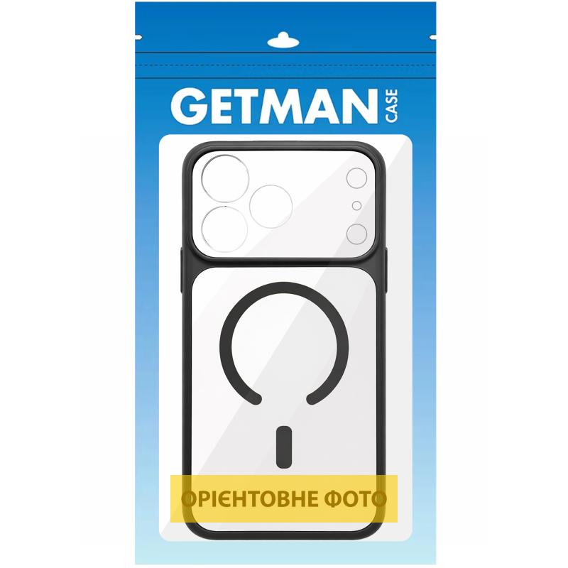 Чохол TPU+PC GETMAN Moon Clear with MagSafe для Apple iPhone 14 (6.1) на малюнкі №2