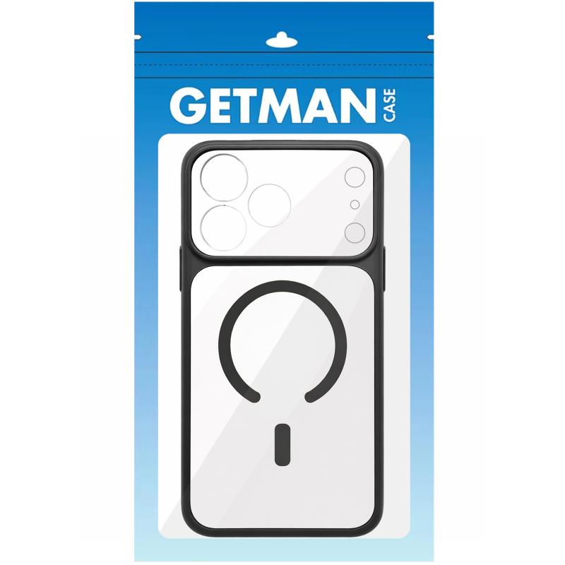 Чехол TPU GETMAN Moon Clear with MagSafe для Apple iPhone 17 Pro Max (6.9) на картинке №2