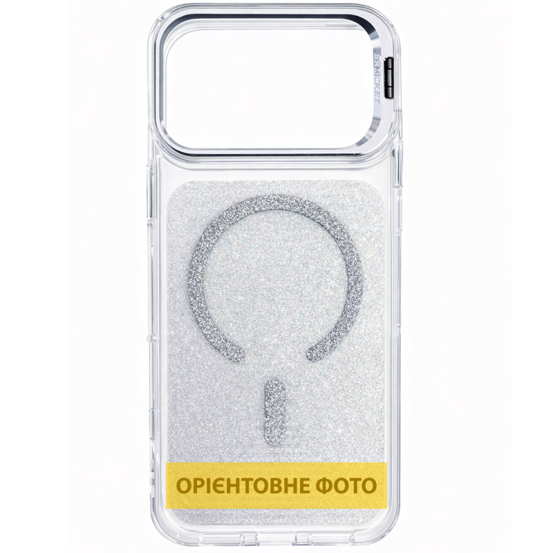 Чехол TPU+PC Jewel Sparkle with Magnetic Fit для Apple iPhone 15 (6.1"), Diamond White, TPU+PC, купить оптом с доставкой