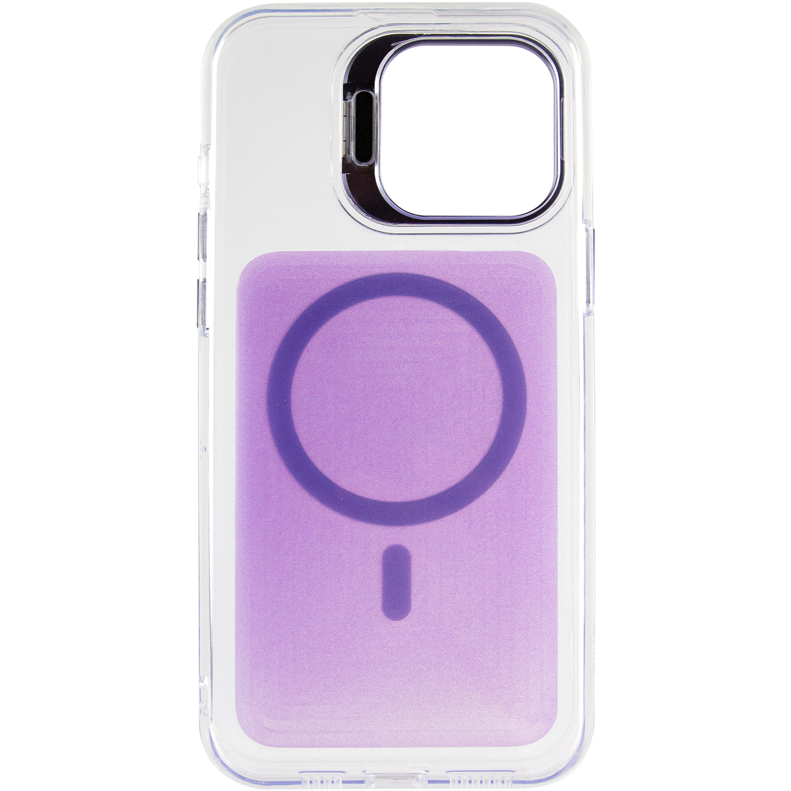 Чехол TPU+PC Jewel Sparkle with Magnetic Fit для Apple iPhone 15 (6.1"), Lavender Glitter 2, TPU+PC, купить оптом с доставкой