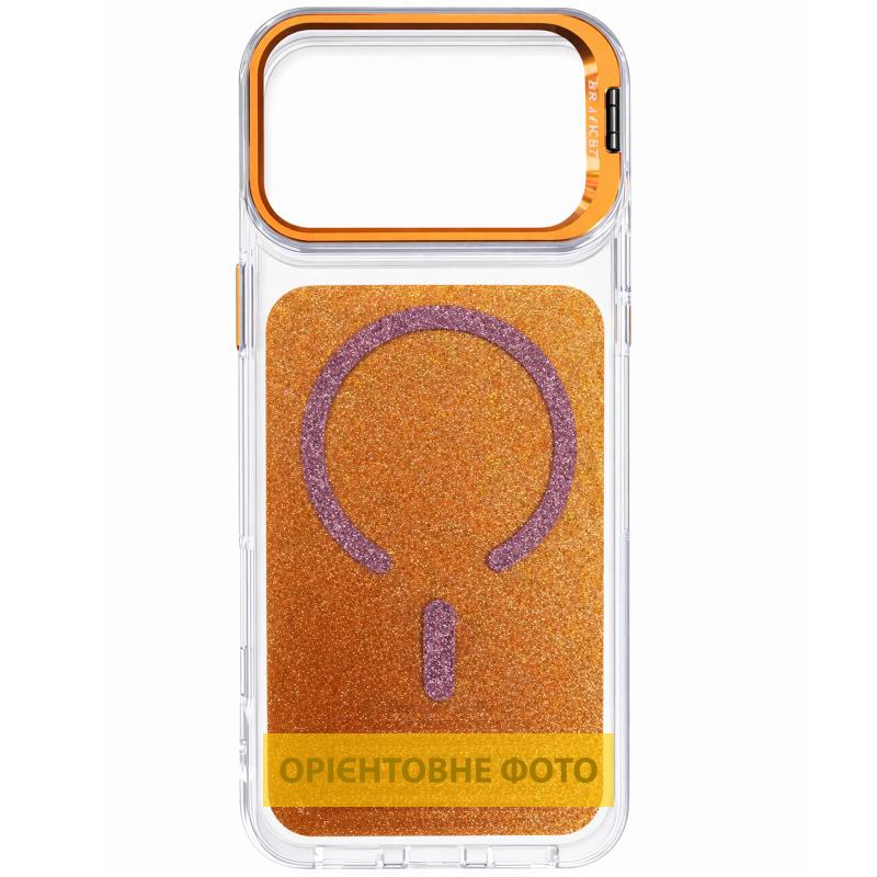 Чохол TPU+PC Jewel Sparkle with MagSafe для Apple iPhone 15 (6.1) на малюнкі №1