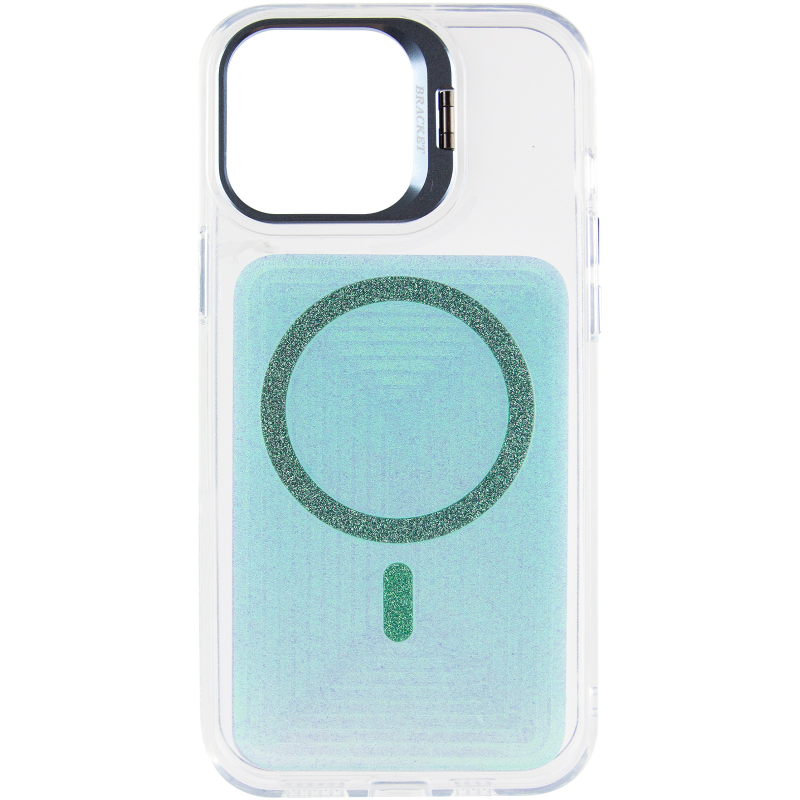 Чехол TPU+PC Jewel Sparkle with Magnetic Fit для Apple iPhone 15 Pro (6.1"), Aqua Blue 1, TPU+PC, купить оптом с доставкой