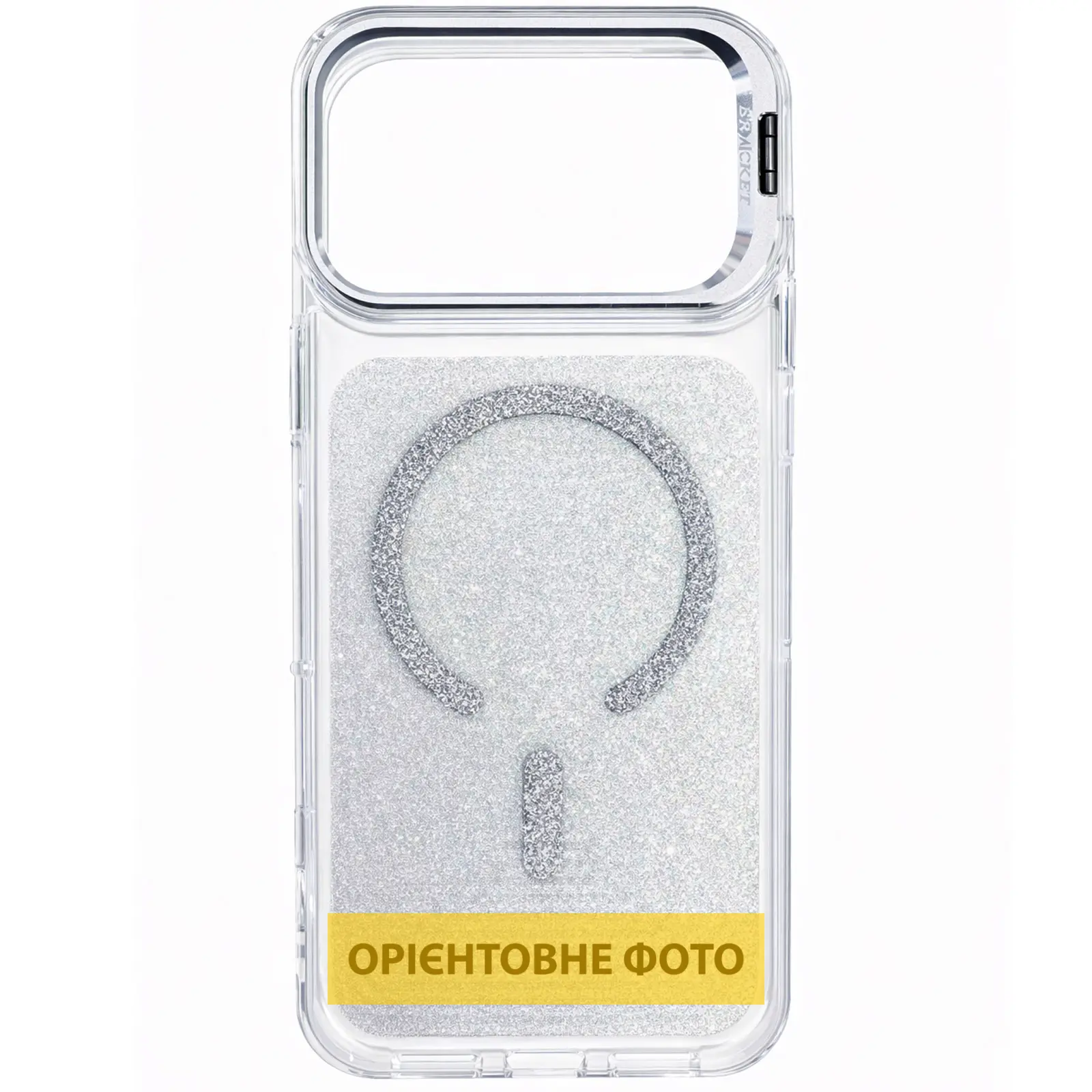Чехол TPU+PC Jewel Sparkle with Magnetic Fit для Apple iPhone 15 Pro (6.1"), Diamond White, TPU+PC, купить оптом с доставкой