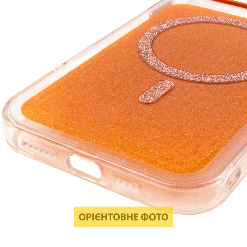 Чехол TPU+PC Jewel Sparkle with Magnetic Fit для Apple iPhone 15 Pro (6.1"), Orange Sparkle 4, TPU+PC, купить оптом с доставкой