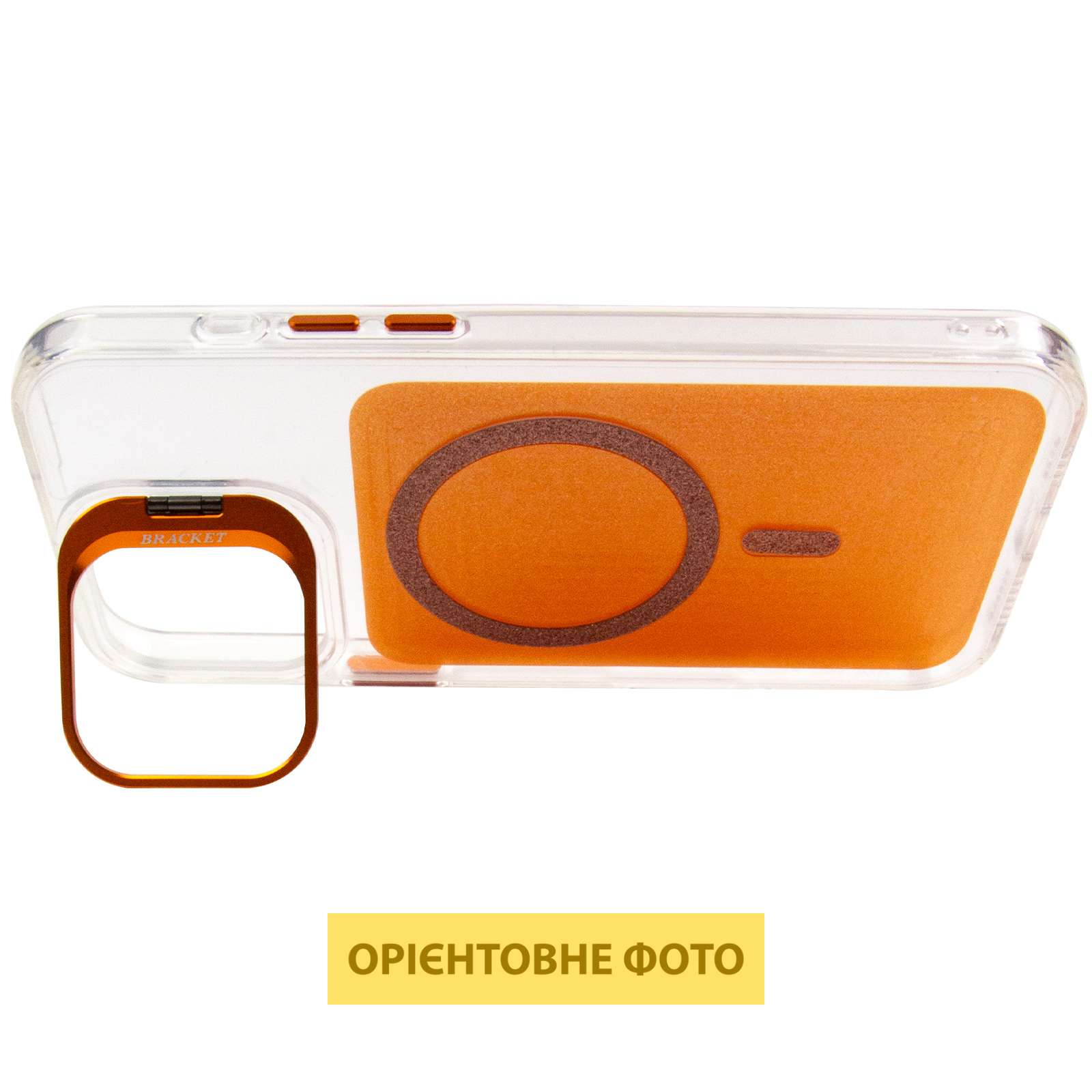 Чехол TPU+PC Jewel Sparkle with Magnetic Fit для Apple iPhone 15 Pro (6.1"), Orange Sparkle 5, TPU+PC, купить оптом с доставкой