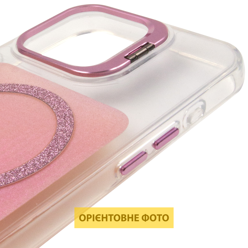Чехол TPU+PC Jewel Sparkle with Magnetic Fit для Apple iPhone 15 Pro (6.1"), Pink Ruby 3, TPU+PC, купить оптом с доставкой