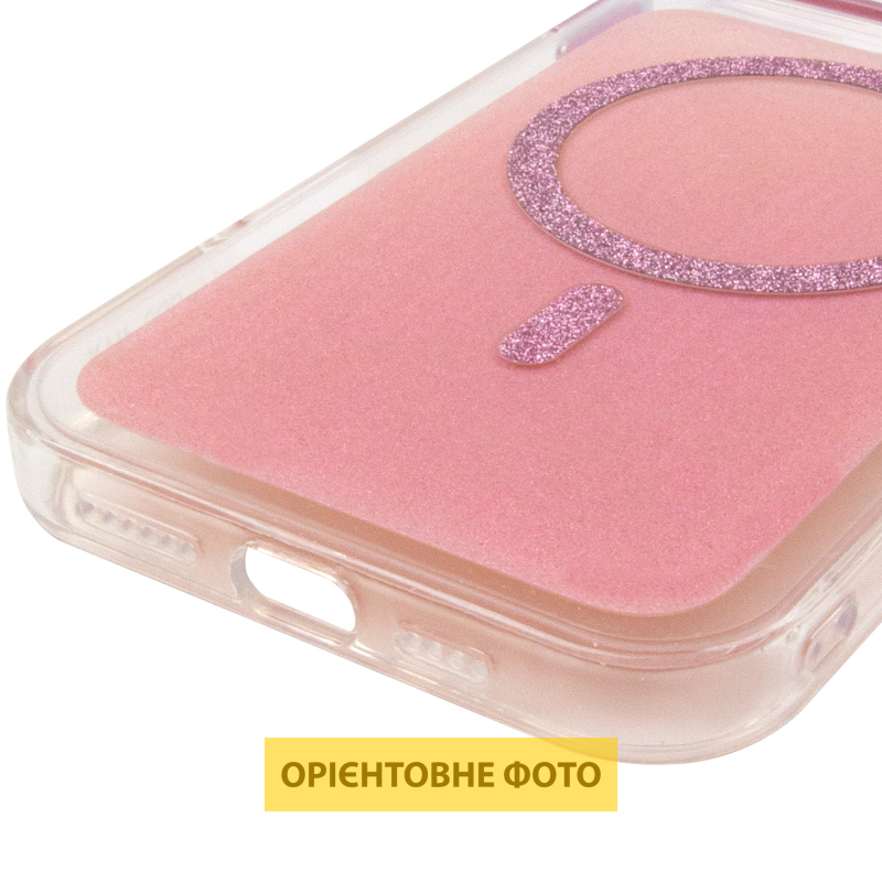 Чехол TPU+PC Jewel Sparkle with Magnetic Fit для Apple iPhone 15 Pro (6.1"), Pink Ruby 4, TPU+PC, купить оптом с доставкой