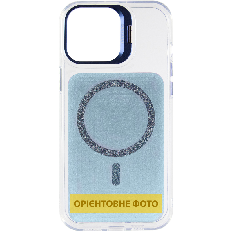 Чехол TPU+PC Jewel Sparkle with Magnetic Fit для Apple iPhone 15 Pro (6.1"), Royal Blue 1, TPU+PC, купить оптом с доставкой