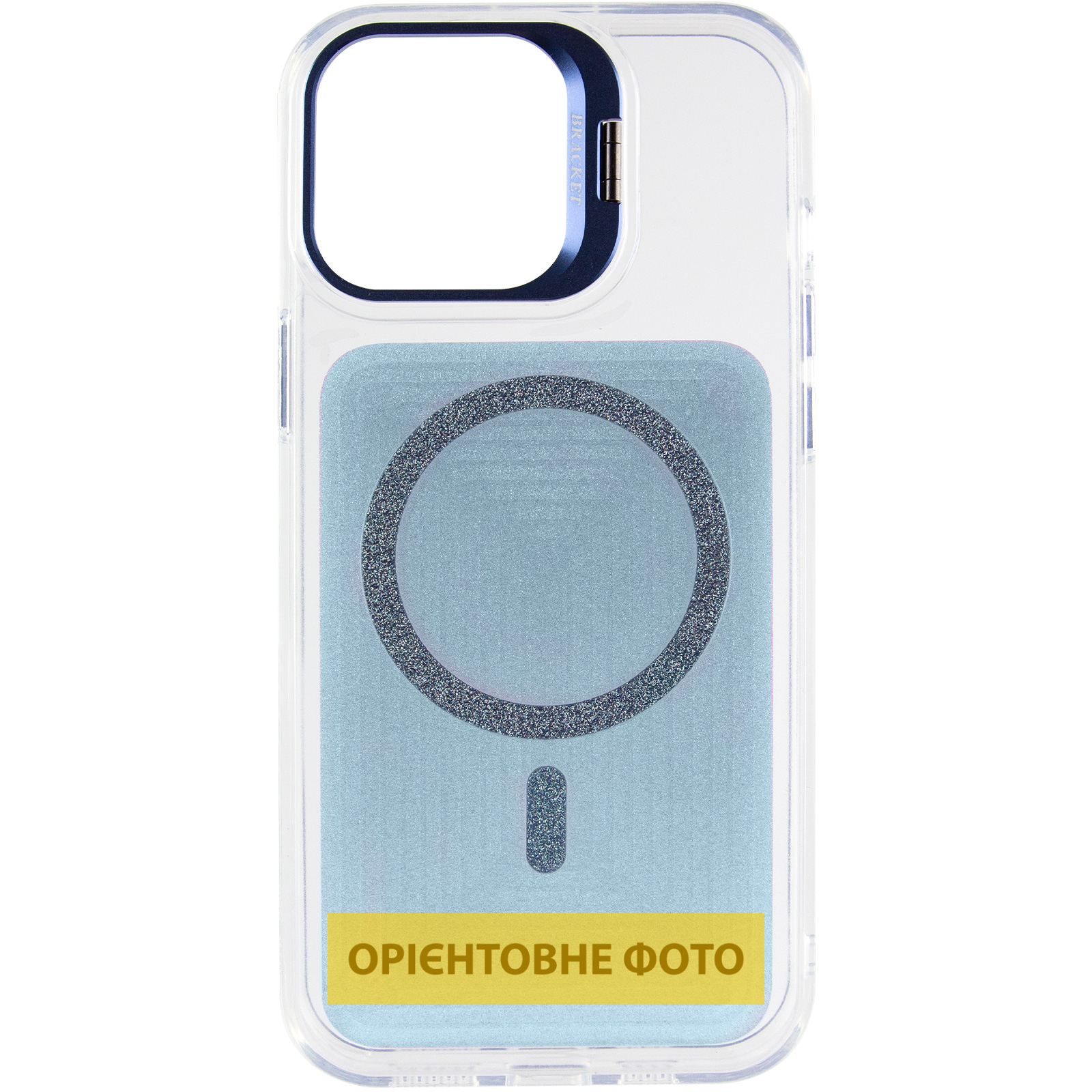 Чехол TPU+PC Jewel Sparkle with Magnetic Fit для Apple iPhone 15 Pro (6.1"), Royal Blue 1, TPU+PC, купить оптом с доставкой