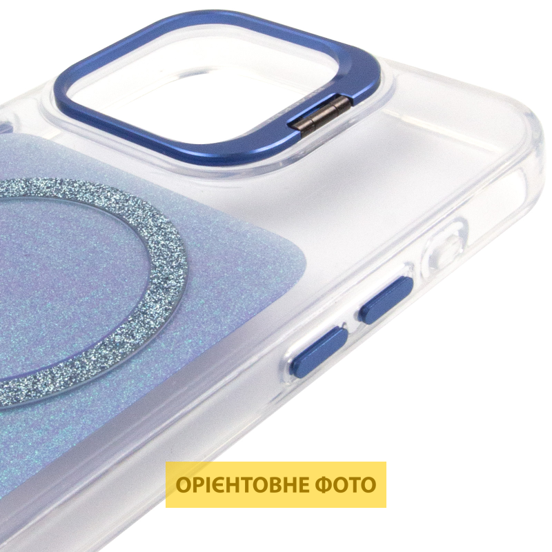 Чехол TPU+PC Jewel Sparkle with Magnetic Fit для Apple iPhone 15 Pro (6.1"), Royal Blue 3, TPU+PC, купить оптом с доставкой