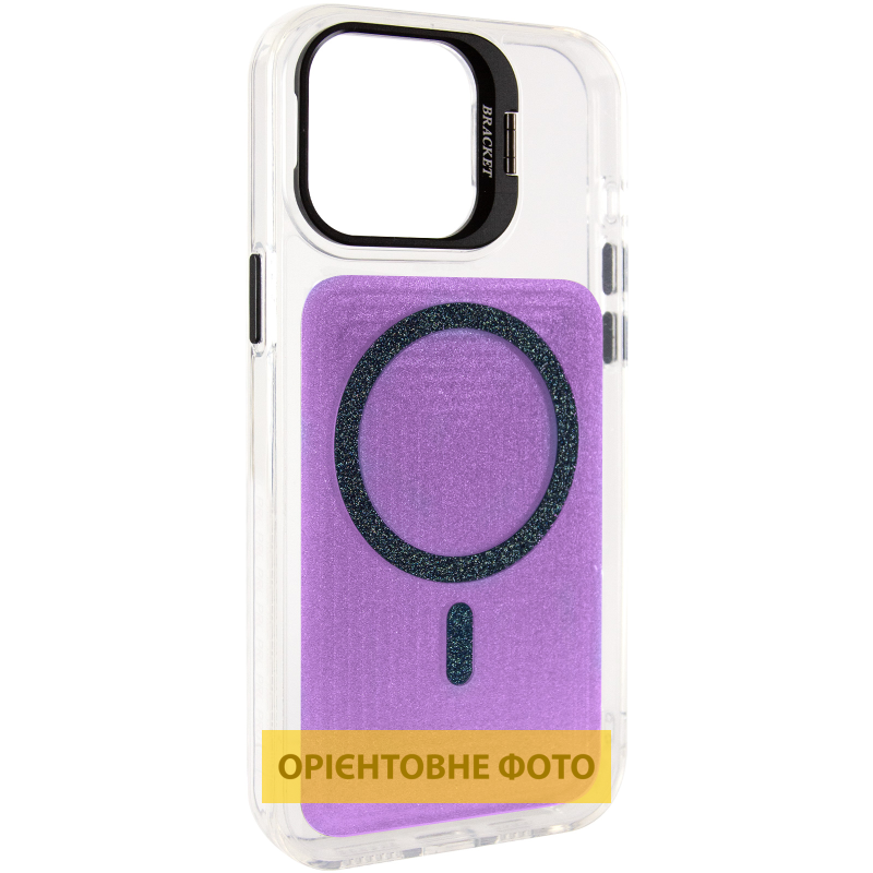Чехол TPU+PC Jewel Sparkle with Magnetic Fit для Apple iPhone 15 Pro (6.1"), Violet Shimmer, TPU+PC, купить оптом с доставкой