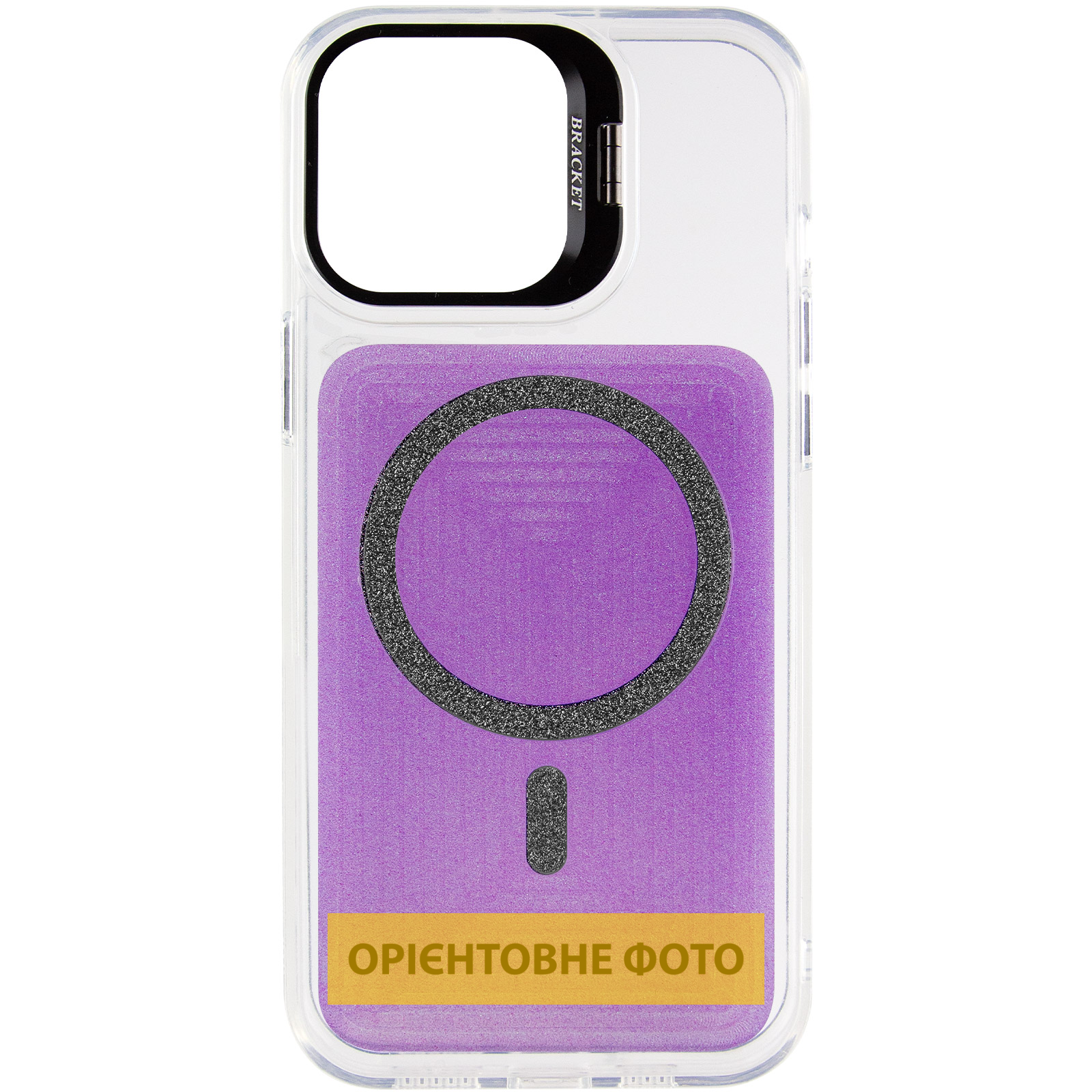 Чехол TPU+PC Jewel Sparkle with Magnetic Fit для Apple iPhone 15 Pro (6.1"), Violet Shimmer 1, TPU+PC, купить оптом с доставкой