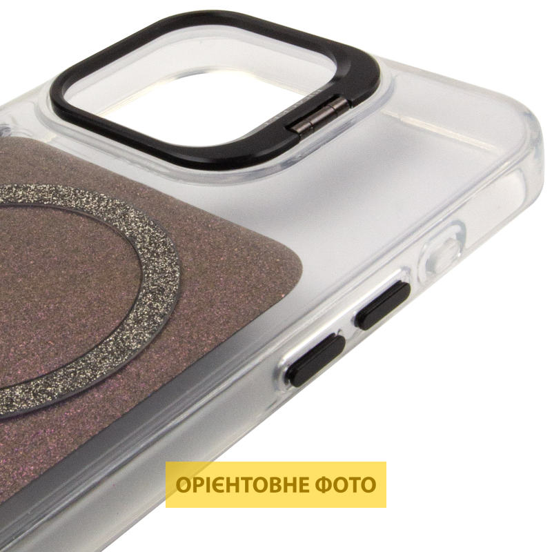 Чехол TPU+PC Jewel Sparkle with Magnetic Fit для Apple iPhone 15 Pro (6.1"), Violet Shimmer 3, TPU+PC, купить оптом с доставкой