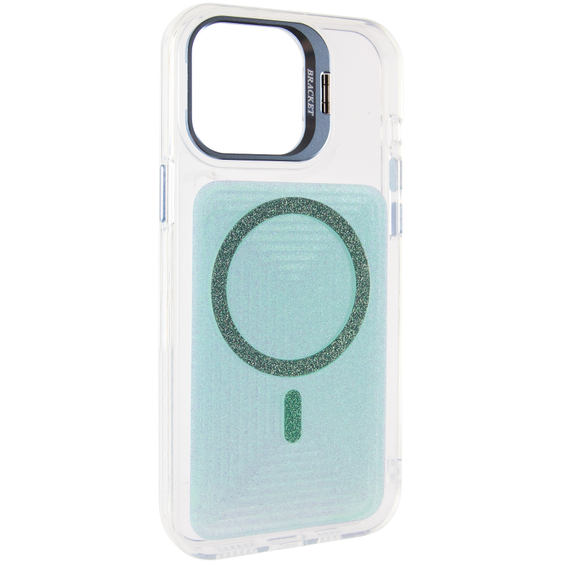 Чехол TPU+PC Jewel Sparkle with Magnetic Fit для Apple iPhone 15 Pro Max (6.7"), Aqua Blue, TPU+PC, купить оптом с доставкой