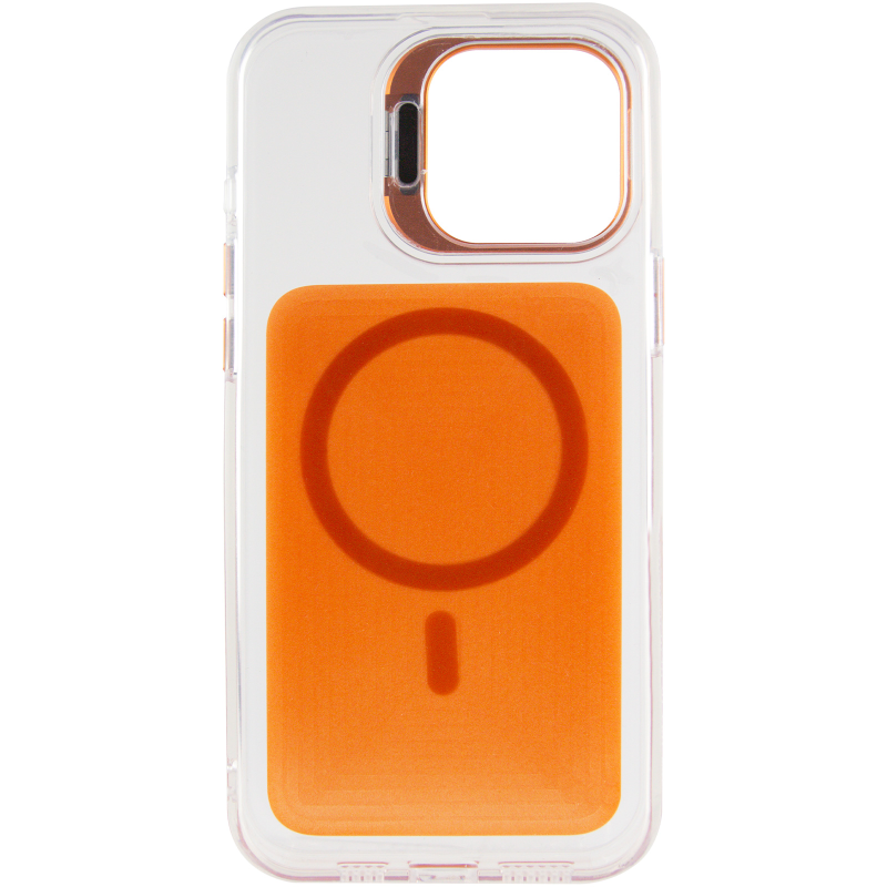 Чехол TPU+PC Jewel Sparkle with Magnetic Fit для Apple iPhone 15 Pro Max (6.7"), Orange Sparkle 2, TPU+PC, купить оптом с доставкой