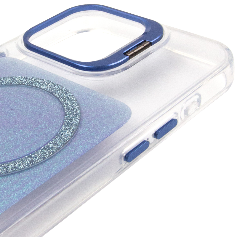 Чехол TPU+PC Jewel Sparkle with Magnetic Fit для Apple iPhone 15 Pro Max (6.7"), Royal Blue 3, TPU+PC, купить оптом с доставкой