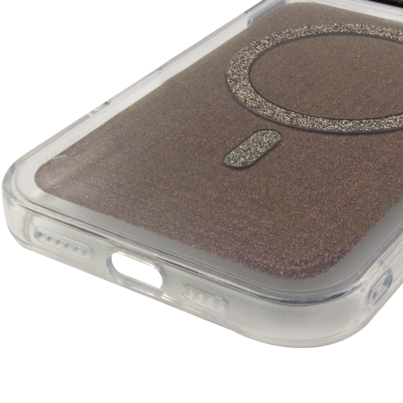 Чехол TPU+PC Jewel Sparkle with Magnetic Fit для Apple iPhone 15 Pro Max (6.7"), Violet Shimmer 4, TPU+PC, купить оптом с доставкой