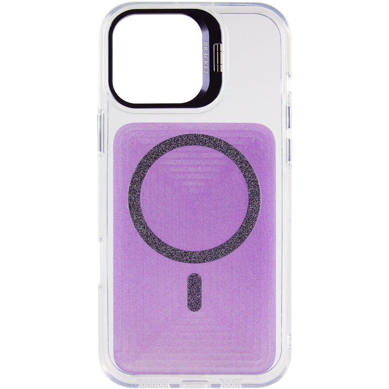 Чехол TPU+PC Jewel Sparkle with Magnetic Fit для Apple iPhone 16 Pro (6.3"), Lavender Glitter 1, TPU+PC, купить оптом с доставкой