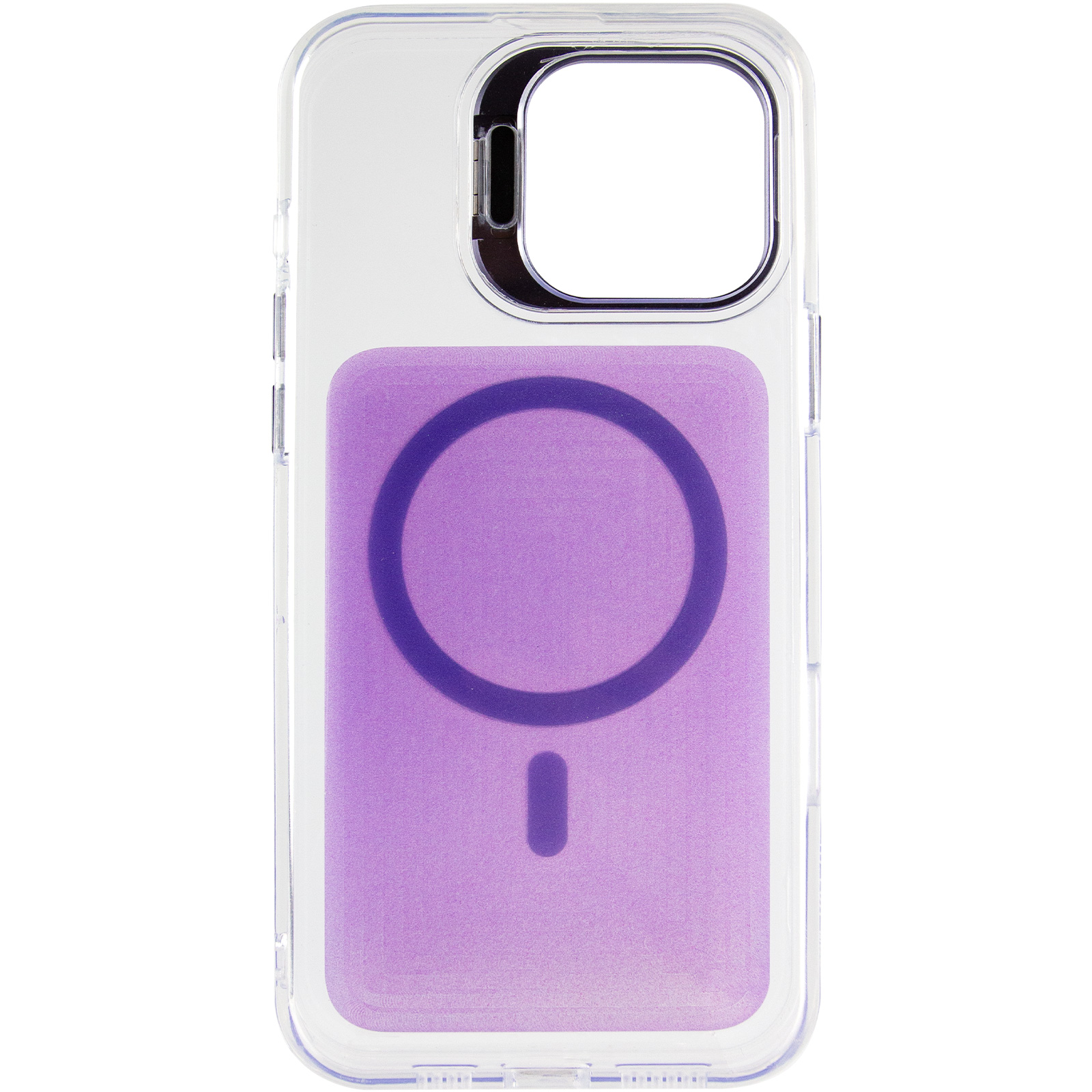 Чехол TPU+PC Jewel Sparkle with Magnetic Fit для Apple iPhone 16 Pro (6.3"), Lavender Glitter 2, TPU+PC, купить оптом с доставкой