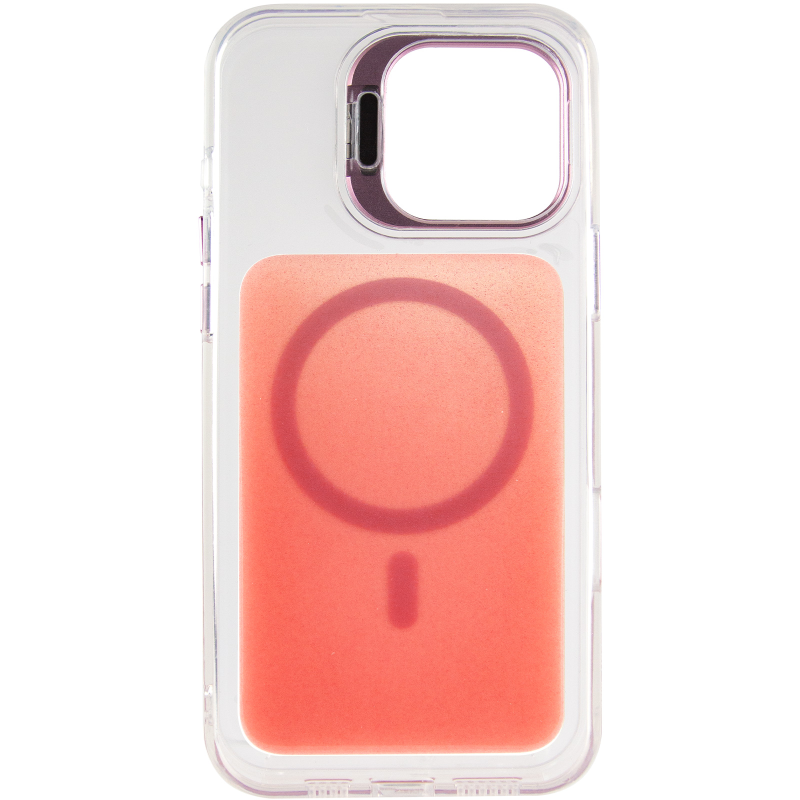 Чехол TPU+PC Jewel Sparkle with Magnetic Fit для Apple iPhone 16 Pro (6.3"), Pink Ruby 2, TPU+PC, купить оптом с доставкой