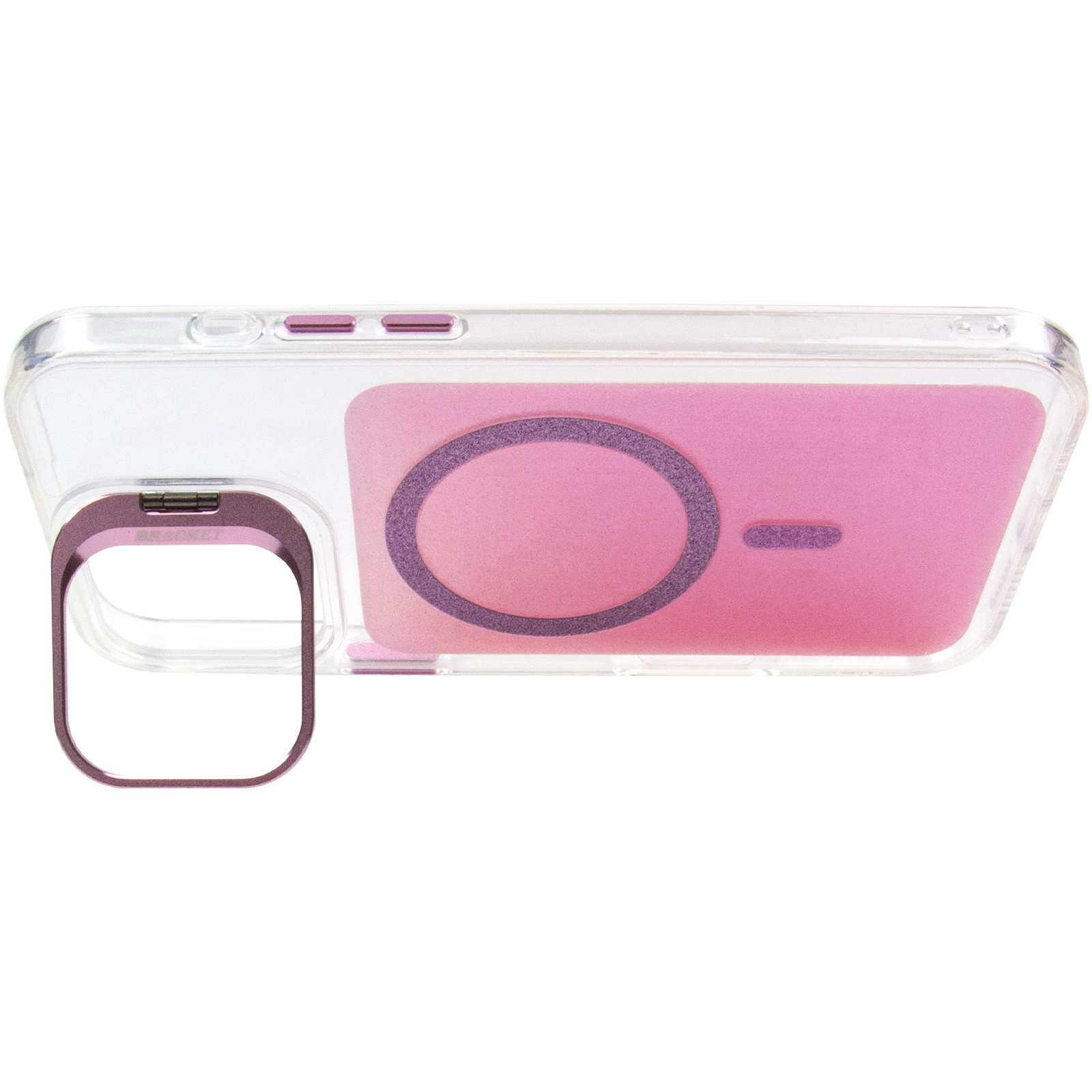 Чехол TPU+PC Jewel Sparkle with Magnetic Fit для Apple iPhone 16 Pro (6.3"), Pink Ruby 5, TPU+PC, купить оптом с доставкой