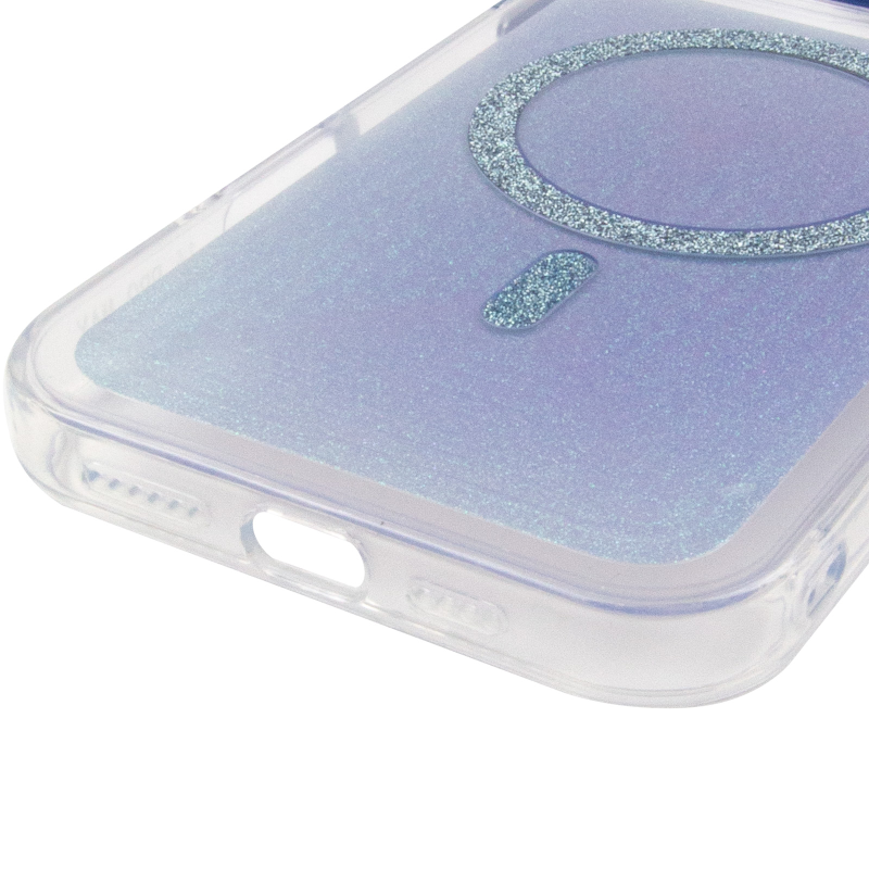 Чехол TPU+PC Jewel Sparkle with Magnetic Fit для Apple iPhone 16 Pro (6.3"), Royal Blue 3, TPU+PC, купить оптом с доставкой