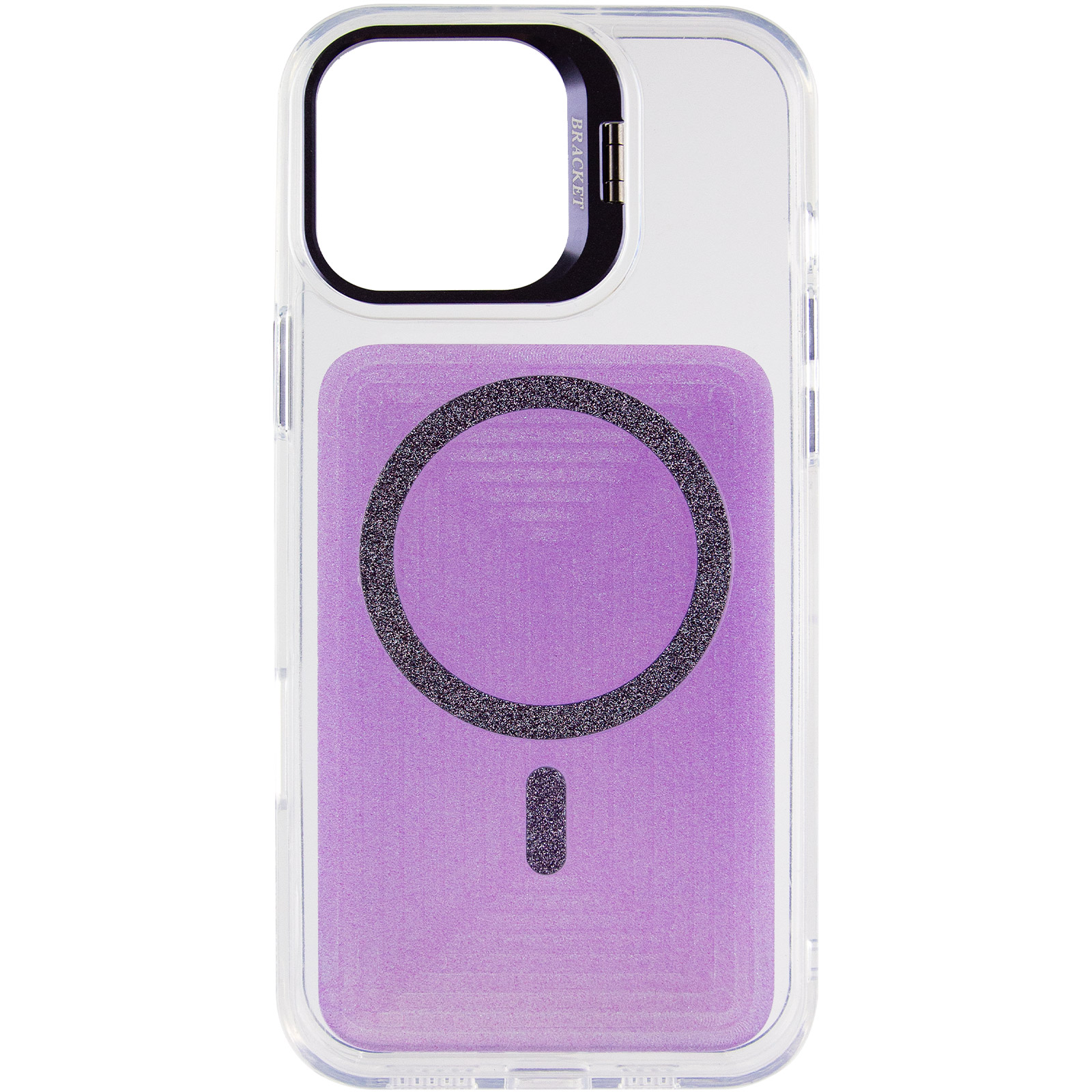 Чехол TPU+PC Jewel Sparkle with Magnetic Fit для Apple iPhone 16 Pro Max (6.9"), Lavender Glitter 1, TPU+PC, купить оптом с доставкой