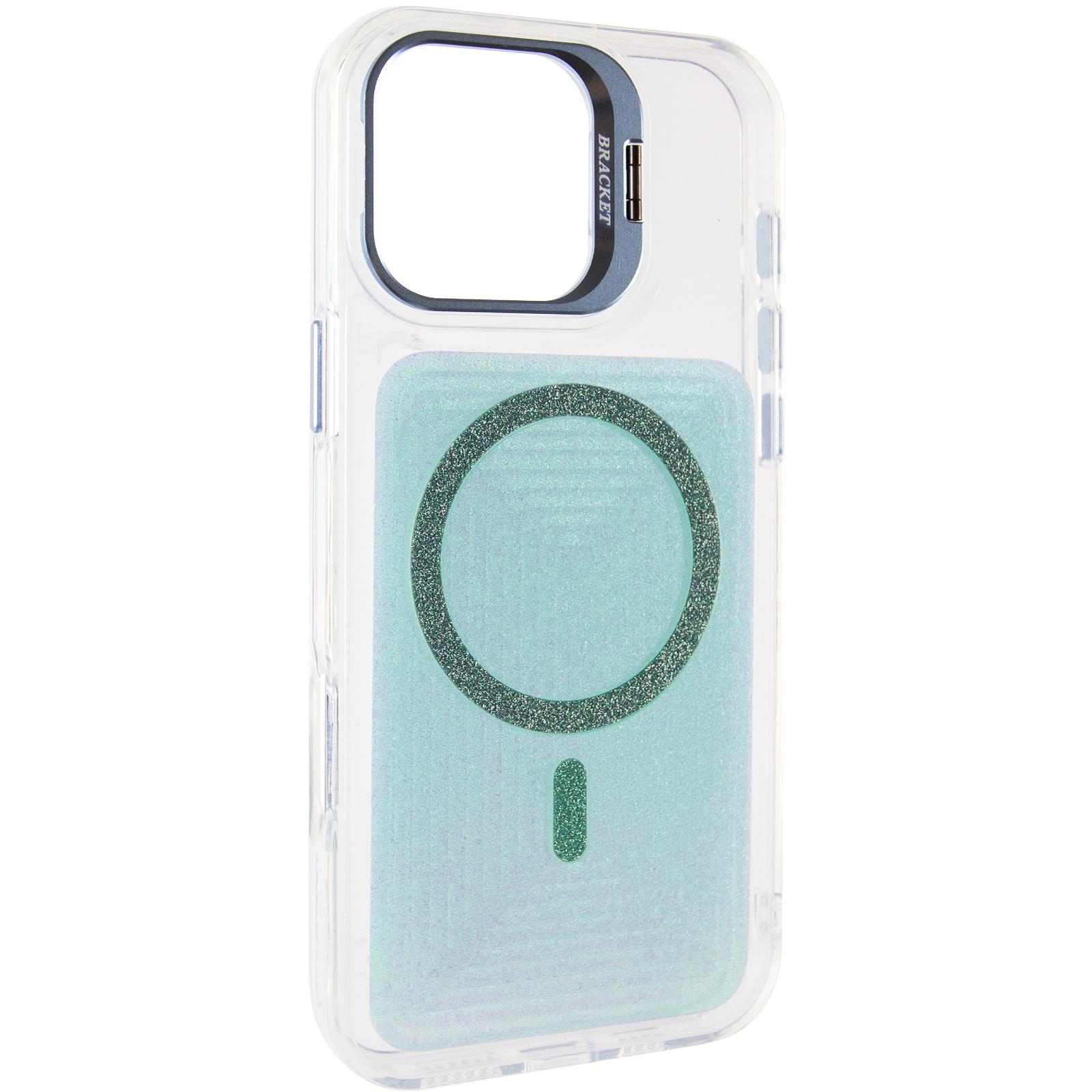 Чехол TPU+PC Jewel Sparkle with Magnetic Fit для Apple iPhone 17 (6.3"), Aqua Blue, TPU+PC, купить оптом с доставкой