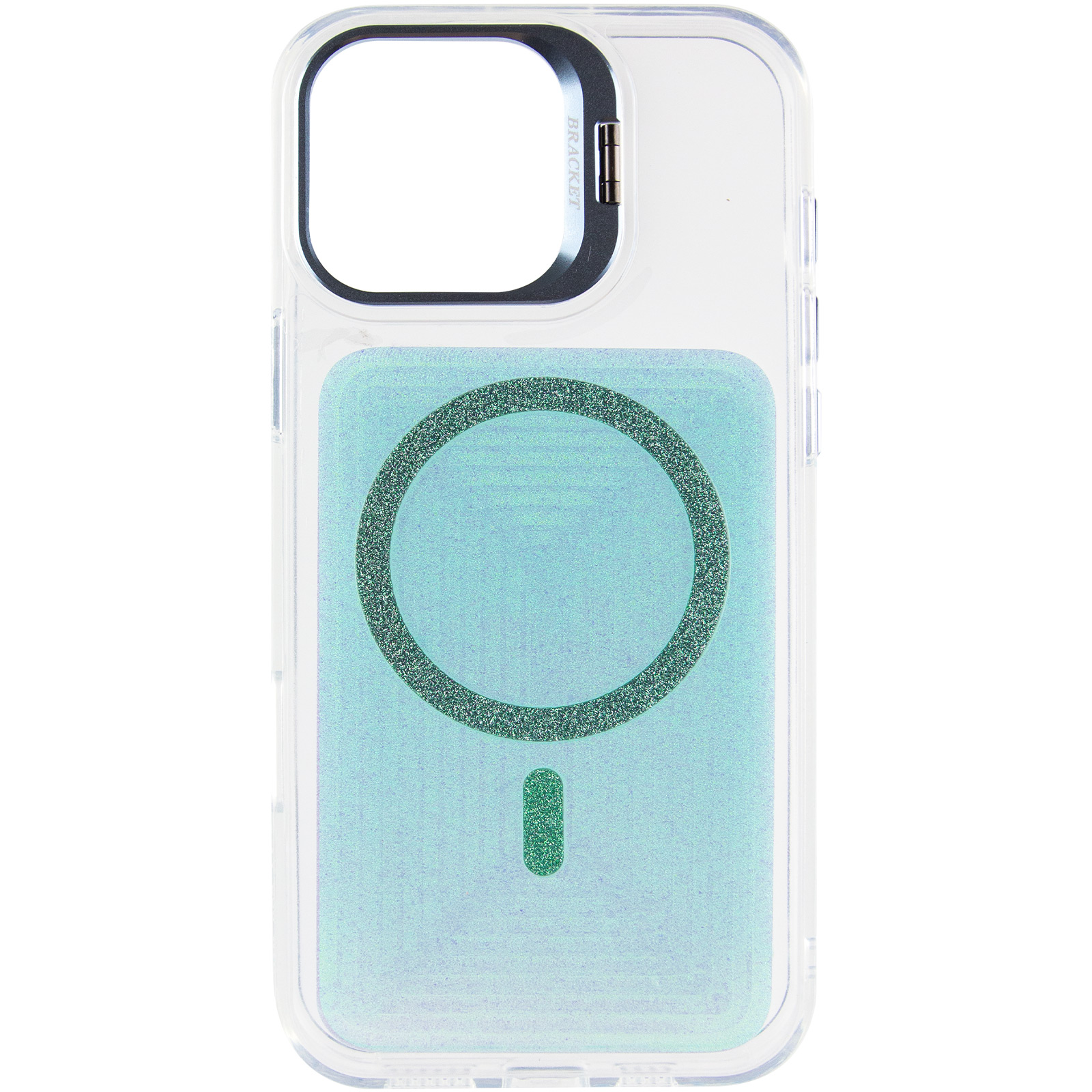 Чехол TPU+PC Jewel Sparkle with Magnetic Fit для Apple iPhone 17 (6.3"), Aqua Blue 1, TPU+PC, купить оптом с доставкой