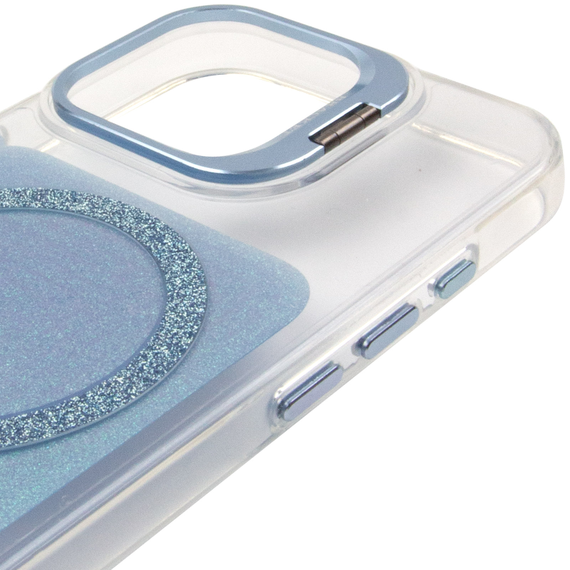 Чехол TPU+PC Jewel Sparkle with Magnetic Fit для Apple iPhone 17 (6.3"), Aqua Blue 3, TPU+PC, купить оптом с доставкой