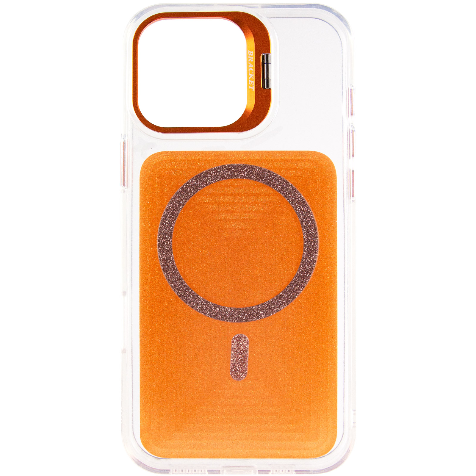 Чехол TPU+PC Jewel Sparkle with Magnetic Fit для Apple iPhone 17 (6.3"), Orange Sparkle 1, TPU+PC, купить оптом с доставкой