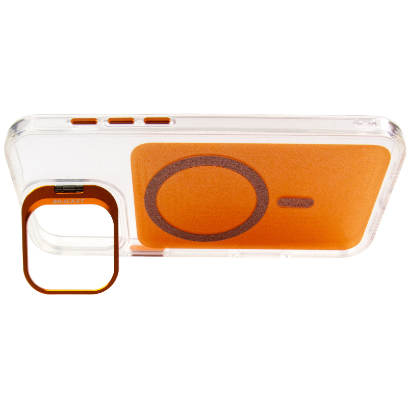 Чехол TPU+PC Jewel Sparkle with Magnetic Fit для Apple iPhone 17 (6.3"), Orange Sparkle 5, TPU+PC, купить оптом с доставкой