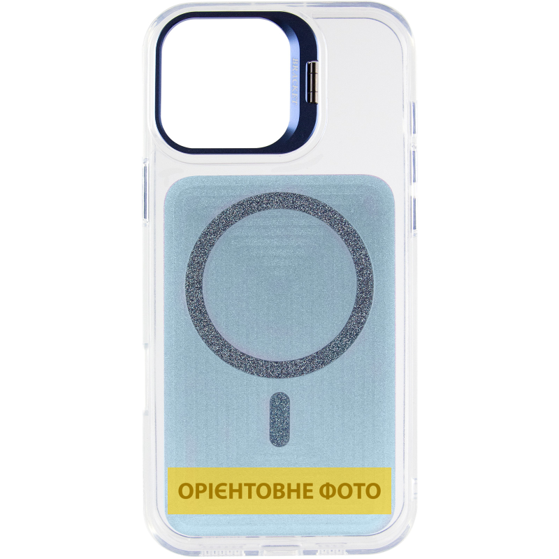 Чехол TPU+PC Jewel Sparkle with Magnetic Fit для Apple iPhone 17 (6.3"), Royal Blue 1, TPU+PC, купить оптом с доставкой