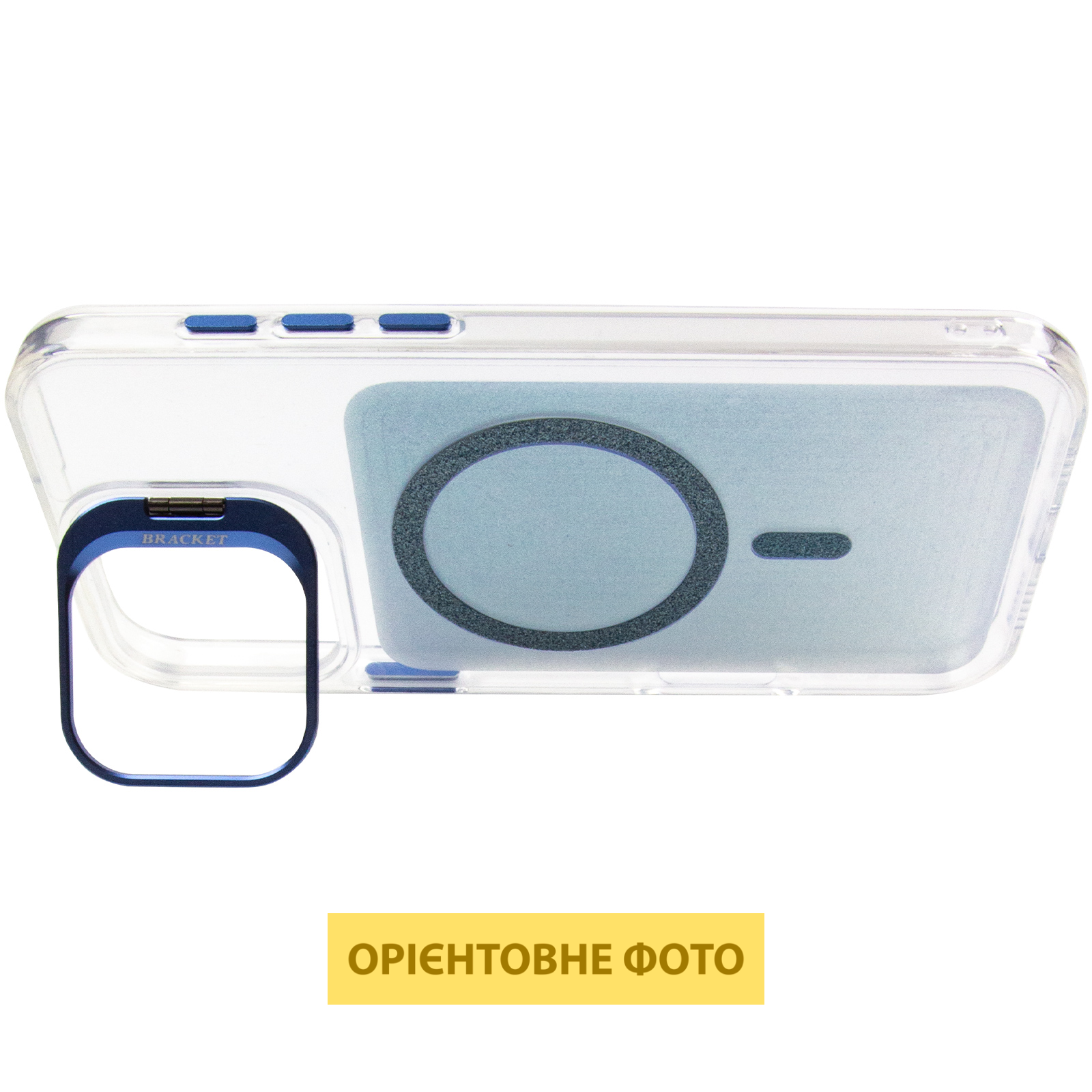 Чехол TPU+PC Jewel Sparkle with Magnetic Fit для Apple iPhone 17 (6.3"), Royal Blue 5, TPU+PC, купить оптом с доставкой