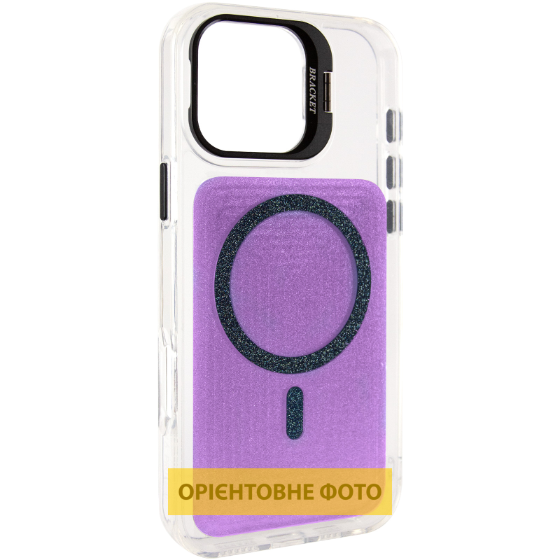 Чехол TPU+PC Jewel Sparkle with Magnetic Fit для Apple iPhone 17 (6.3"), Violet Shimmer, TPU+PC, купить оптом с доставкой